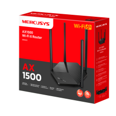 Беспроводной маршрутизатор Mercusys MR60X AX1500, Wi-Fi 6, двухдиапазонный гигабитный