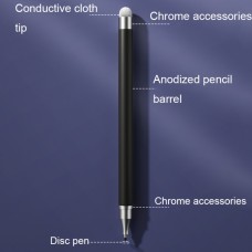 Стилус 2-в-1 с дисковым и тканевым наконечником STYLUS2IN1DISC_CLOTH