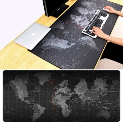 World Map Pattern XL 900 x 400mm