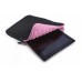 Cover 9.7" Tuff-Luv Armour-prene Bubble Protection case - Black / Pink
