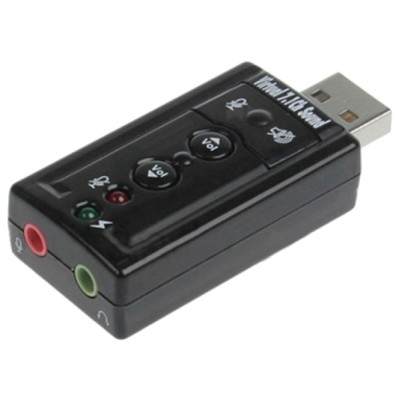 Adaptor Placă de Sunet USB la Audio 7.1 Virtual M119C
