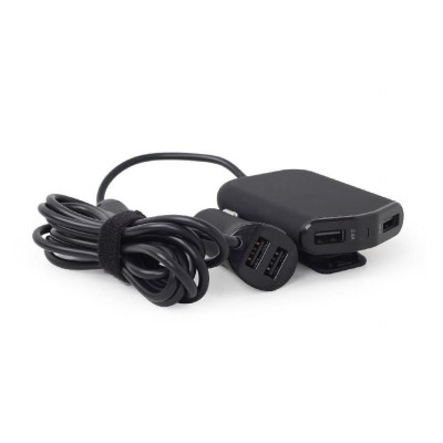 USB Charger Energenie 4-port front and back seat, 9.6 A