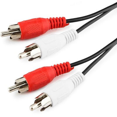 Аудиокабель RCA штекер - RCA штекер Cablexpert, 7.5 м, CCA-2R2R-7.5M