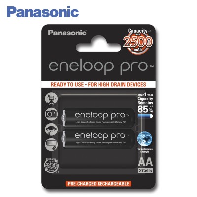 Acumulator Panasonic Eneloop Pro AA 2500mAh (BK-3HCDE)