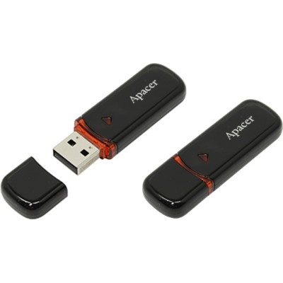32GB Apacer "AH333", Black, Classic Cap