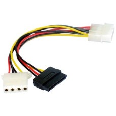 Кабель питания SATA Gembird CC-SATA-PSY2, Molex на 2x SATA, 0.15 м