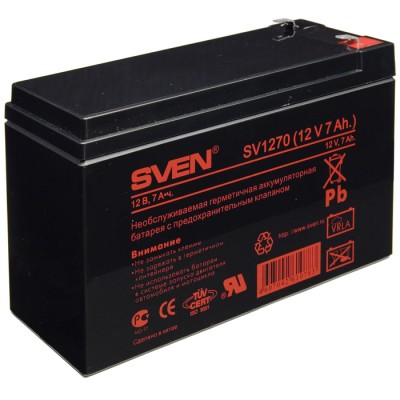 Acumulator pentru UPS SVEN SV1270 (12V/7Ah, SV-0222007)