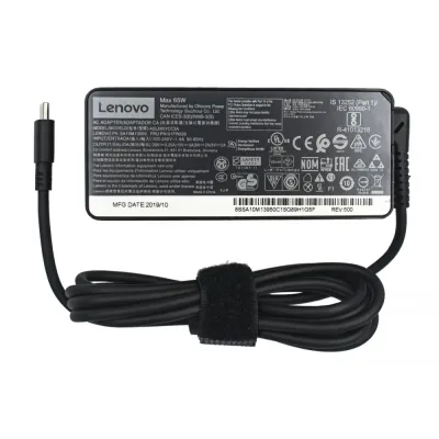 Incarcator Original Notebook Lenovo 65W, Type-C