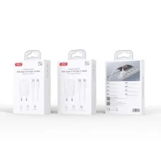 Сетевое зарядное устройство USB 25W XO L167 с кабелем Type-C в комплекте