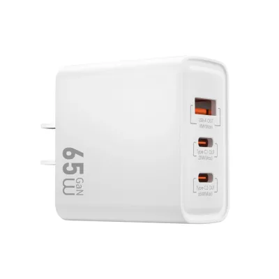 Incarcator USB 65W Wiwu Wi-G005 PD+QC, 2x Type-C, 1x USB-A