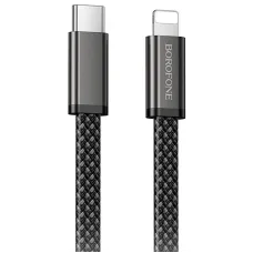 Кабель для передачи данных и зарядки Borofone BX124 Lightning на Type-C, 30W, 1m, Белый