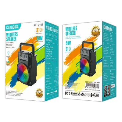 Boxa Portabila Kakusiga KK-2101, 5W, 500mAh
