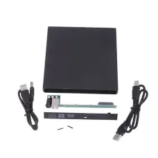 Внешний бокс USB 2.0 для тонкого оптического привода DVD-RW ноутбука