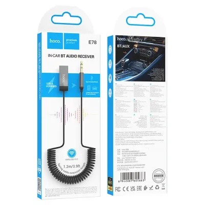 Bluetooth аудио адаптер Hoco E78 с разъемом AUX