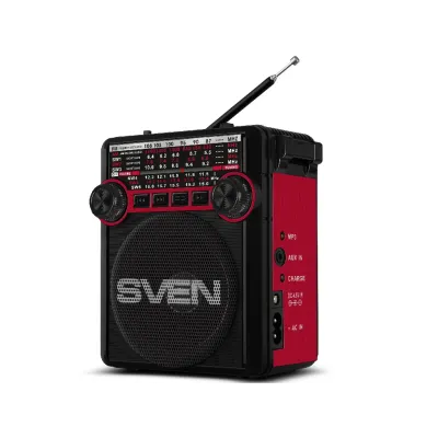 Портативная колонка Sven Tuner SRP-355, 3W, Красная