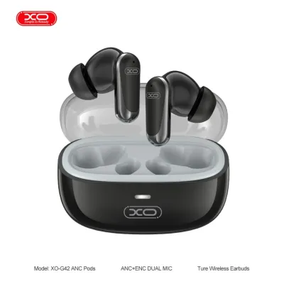 Casti In-Ear True Wireless XO G42 ANC, Dual-Mic, Bluetooth, 8/34 Ore Autonomie