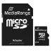 Card de memorie microSD MediaRange MR955 64 GB, Class 10, cu adaptor SD Card de memorie microSD MediaRange MR955 64 GB, Class 10, cu adaptor SD