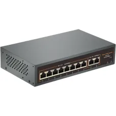 PoE-коммутатор Davuaz F10820GBL, 8+2 порта, 100/1000 Мбит/с