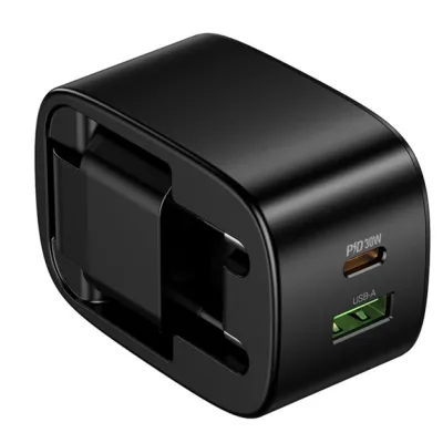 USB Charger 30W Hoco CS102A, PD30W+QC, Folding