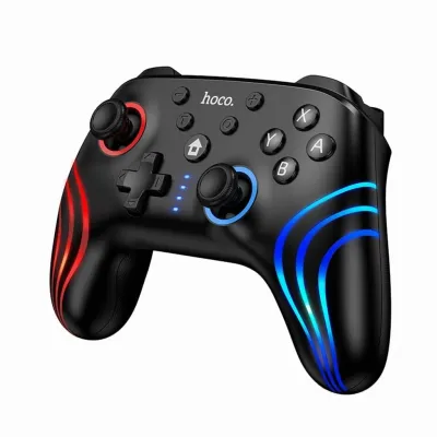 Controller Wireless Hoco GA2 Unicorn Multi-funcție, Negru