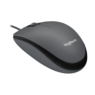 Mouse cu fir Logitech M100 Negru