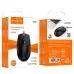 Mouse cu fir Hoco GM50, până la 1000 DPI, negru