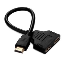 Splitter HDMI M x2 1080P, 30cm