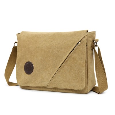 Shoulder bag LIJIEBAO Canvas. Khaki
