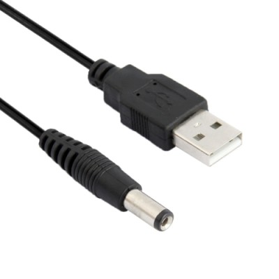 Cablu de alimentare USB 2.0 la DC 5.5x2.1 mm, 1.2 m