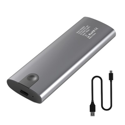 Внешний корпус для M.2 NVMe SSD Blueendless 2809, USB-C, алюминий