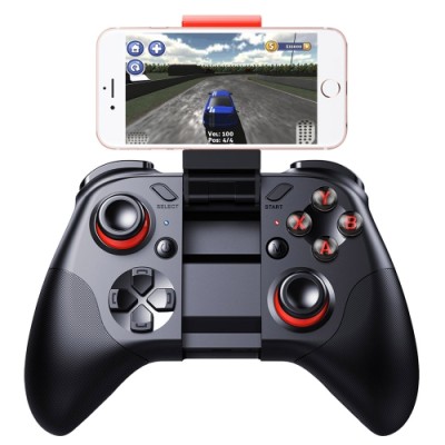 Gamepad Bluetooth MOCUTE-054 pentru Android, iOS și PC cu Suport Telefon