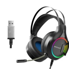 Игровые наушники Smailwolf A1, USB, LED-подсветка