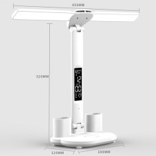 Desk lamp Double Head Charging 2000mAh, LCD