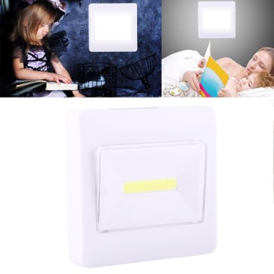 Night Light 036. Mini. white led. switch. 3xAAA