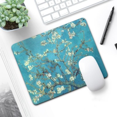 Mousepad Rubber 21x26 cm - Apricot Flower (G-MP-P-007)