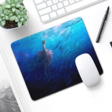 Mousepad Deep Sea Girl, 21x26 cm, bază din cauciuc