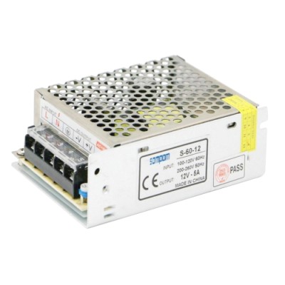 Sursă de alimentare 12V 5A 60W SOMPOM S-60-12