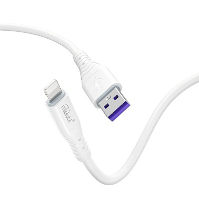 Cablu USB Type-C Mietubl MTB-DCUTF01, 1m, 2.1A, Alb